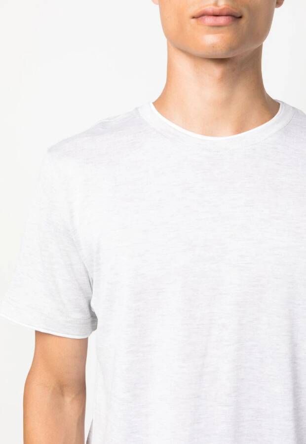 Eleventy Gelaagd T-shirt Grijs