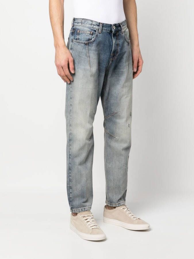 Eleventy Jeans met vervaagd-effect Blauw