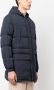 Eleventy Gewatteerde parka Blauw - Thumbnail 3