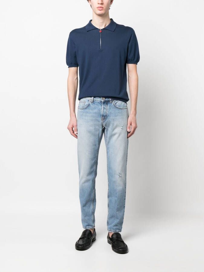 Eleventy Jeans met toelopende pijpen Blauw