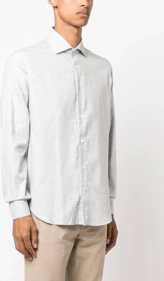 Eleventy T-shirt met lange mouwen Grijs