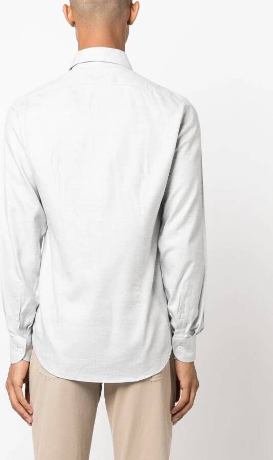 Eleventy T-shirt met lange mouwen Grijs