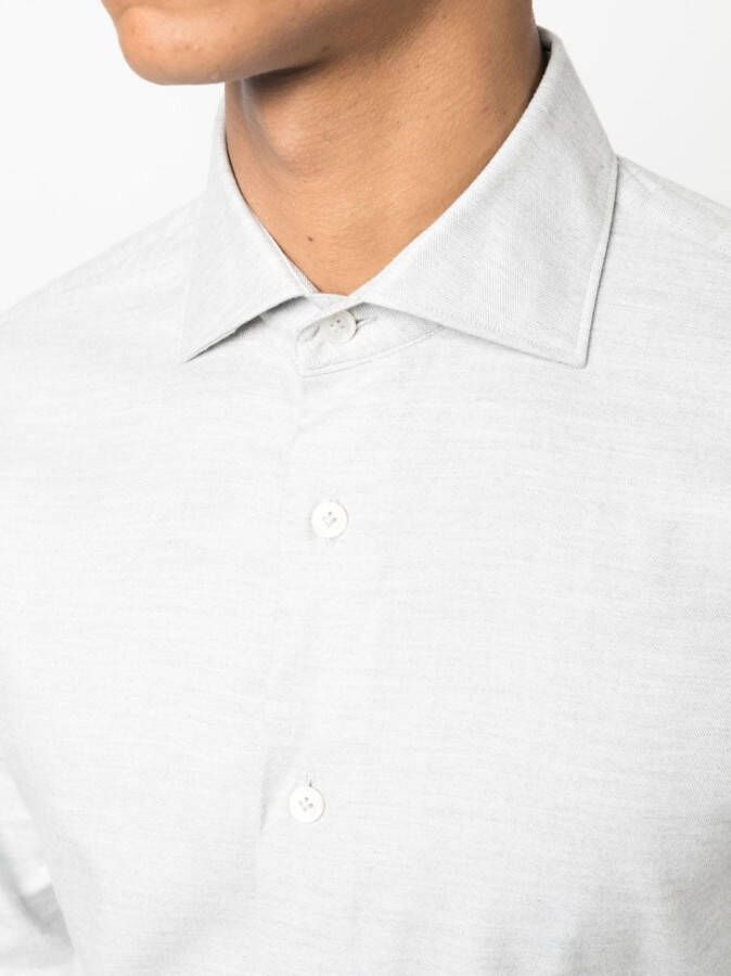 Eleventy T-shirt met lange mouwen Grijs