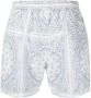 Eleventy Zwembroek met paisley-print Wit - Thumbnail 2