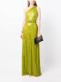 Elie Saab Asymmetrische avondjurk Groen - Thumbnail 2