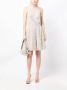 Elie Saab Jurk verfraaid met kralen Wit - Thumbnail 2