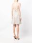 Elie Saab Jurk verfraaid met kralen Wit - Thumbnail 4