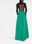 Elie Saab Broek met wijde pijpen Groen - Thumbnail 4