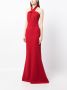 Elie Saab Jurk met halternek Rood - Thumbnail 3