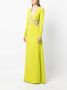 Elie Saab Uitgesneden jurk Groen - Thumbnail 3