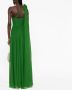 Elie Saab Asymmetrische jurk Groen - Thumbnail 4