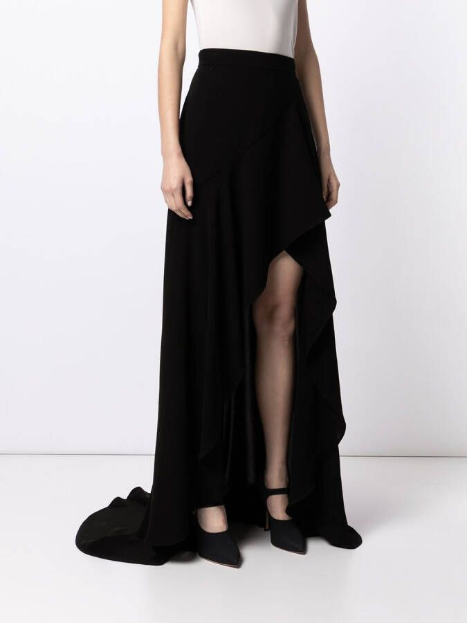 Elie Saab High waist rok Zwart