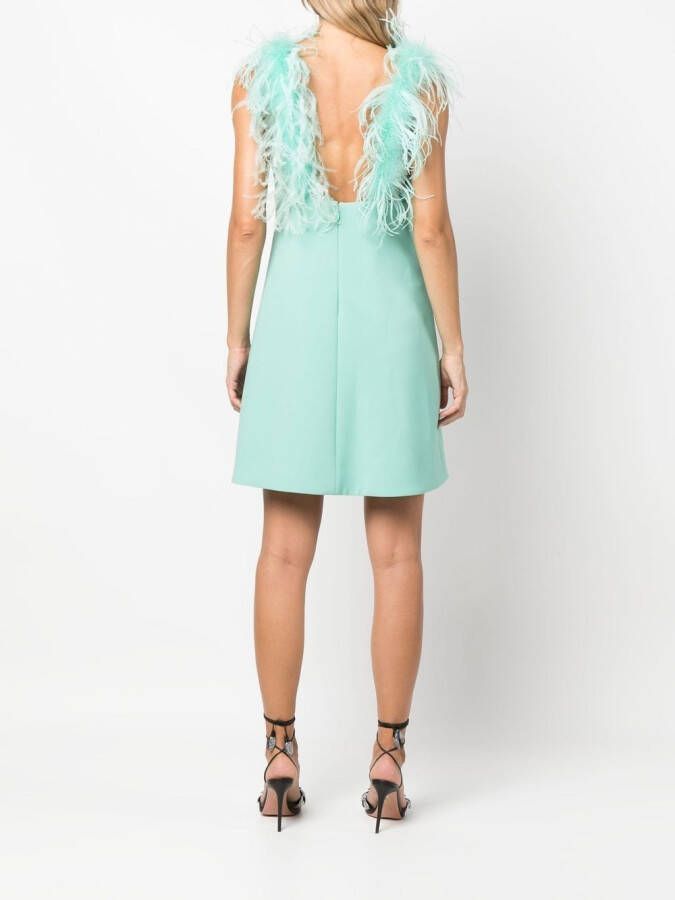 Elie Saab Jurk met sweetheart hals Groen