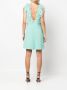 Elie Saab Jurk met sweetheart hals Groen - Thumbnail 4