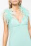 Elie Saab Jurk met sweetheart hals Groen - Thumbnail 5