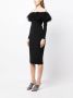 Elie Saab Off-shoulder mini-jurk Zwart - Thumbnail 3