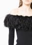Elie Saab Off-shoulder mini-jurk Zwart - Thumbnail 5