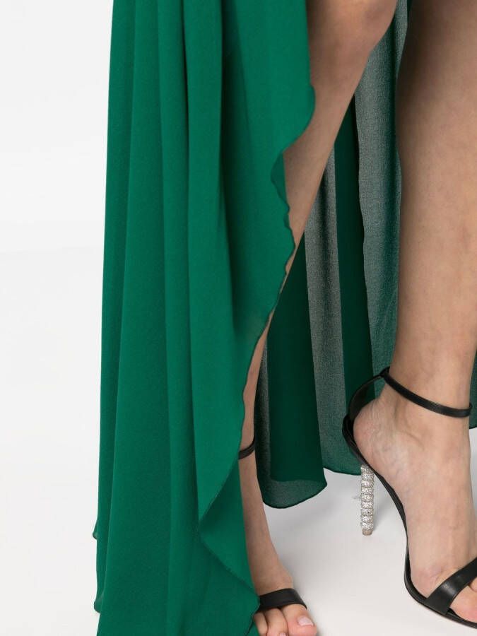 Elie Saab Rok met print Groen