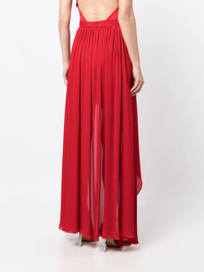 Elie Saab Rok met print Rood