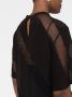 Elie Saab T-shirt met kant Zwart - Thumbnail 3