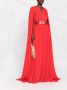 Elie Saab Zijden avondjurk Rood - Thumbnail 2
