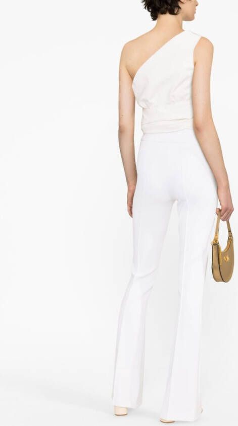 Elisabetta Franchi Broek met kettingdetail Wit