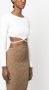 Elisabetta Franchi Cropped top Wit - Thumbnail 3
