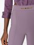 Elisabetta Franchi Flared broek Paars - Thumbnail 4