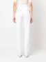 Elisabetta Franchi High waist pantalon Wit - Thumbnail 4