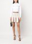 Elisabetta Franchi High waist plooirok Beige - Thumbnail 2