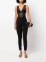 Elisabetta Franchi Jumpsuit met tule Zwart - Thumbnail 2