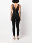 Elisabetta Franchi Jumpsuit met tule Zwart - Thumbnail 4