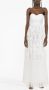 Elisabetta Franchi Jurk met bloemenpatch Wit - Thumbnail 4