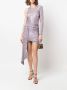 Elisabetta Franchi Jurk verfraaid met pailletten Paars - Thumbnail 1