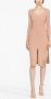 Elisabetta Franchi Midi-jurk met V-hals Roze - Thumbnail 2