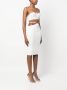 Elisabetta Franchi Ribgebreide rok Wit - Thumbnail 3
