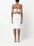 Elisabetta Franchi Ribgebreide rok Wit - Thumbnail 4