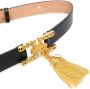 Elisabetta Franchi Riem met logoplakkaat Zwart - Thumbnail 2