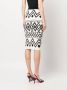 Elisabetta Franchi Rok met print Beige - Thumbnail 4
