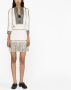 Elisabetta Franchi Tweed jurk Beige - Thumbnail 2