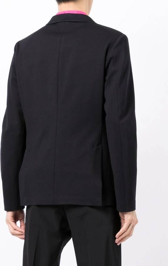 Emporio Armani Blazer met enkele rij knopen Blauw