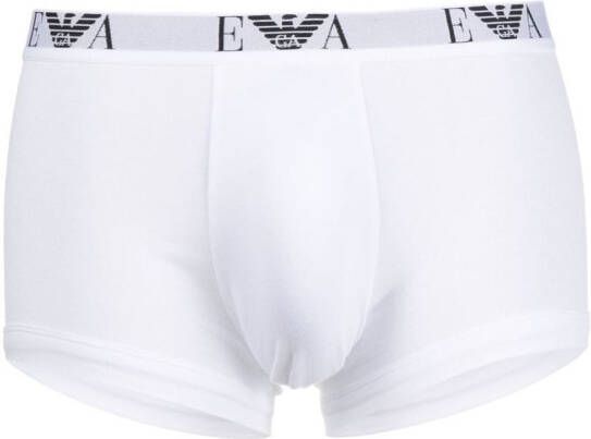 Emporio Armani Boxershorts met logoband Wit