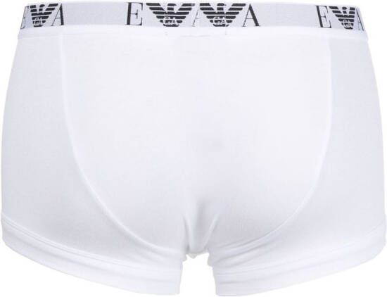 Emporio Armani Boxershorts met logoband Wit