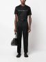 Emporio Armani Broek met geplooid detail Zwart - Thumbnail 2