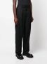 Emporio Armani Broek met geplooid detail Zwart - Thumbnail 3