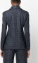 Emporio Armani Geruite blazer Blauw - Thumbnail 4