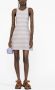 Emporio Armani Mini-jurk met jacquard Paars - Thumbnail 2