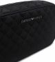 Emporio Armani Clutch met logoplakkaat Zwart - Thumbnail 4