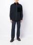 Emporio Armani Ribfluwelen shirtjack Blauw - Thumbnail 2