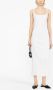 Emporio Armani Midi-jurk met uitgesneden detail Wit - Thumbnail 2